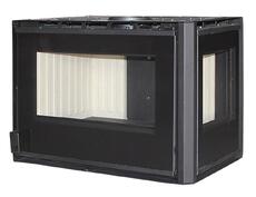 ΚΑΣΕΤΑ ΞΥΛΟΥ ΑΕΡΟΘΕΡΜΗ CRYSTAL T-75 CORNER (14,0KW)