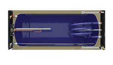 ΜΠΟΙΛΕΡ NOBEL APOLLON 200LT Τριπλής ενέργειας