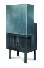 ΕΝΕΡΓΕΙΑΚΟ ΑΕΡΟΘΕΡΜΟ ΤΖΑΚΙ W 100 CORNER 21,5KW ME ΑΝΟΙΓOΜΕΝΗ & ΣΥΡΟΜΕΝΗ ΠΟΡΤΑ