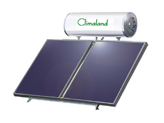 CLIMALAND ΗΛΙΑΚΟΣ 300Lt, ΔΥΟ ΣΥΛΛΕΚΤΕΣ 4m2, ΤΡΙΠΛΗΣ ΕΝΕΡΓΕΙΑΣ, GLASS